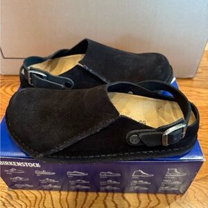 Birkenstock Lutry Suede Mules new